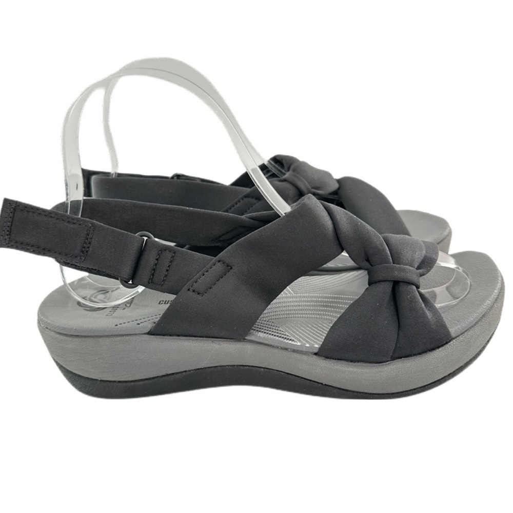 Clarks cloudsteppers Arla Meg sandals black comfort walking - Picture 14 of 14